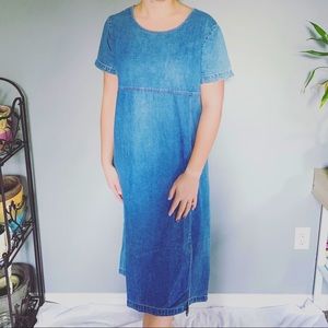 Vintage denim dress